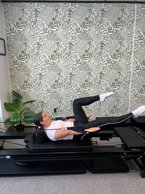 Group reformer pilates class