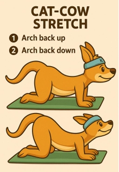 Cat/Cow stretch