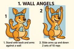 wall angels stretch